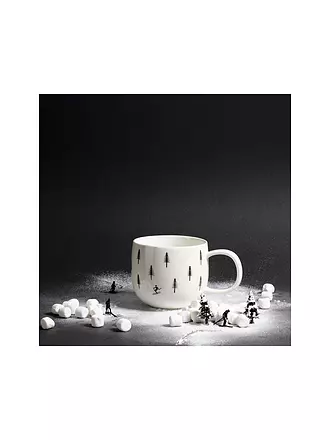 ASA SELECTION | Henkelbecher SKIING 400ml Joy / Snow Tracks | 